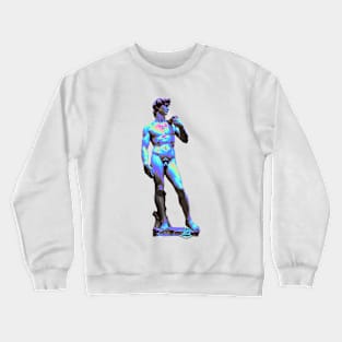 Statue of David Imbued Crewneck Sweatshirt